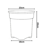 9 Inch  Grower Plastic Pot for Home & Garden