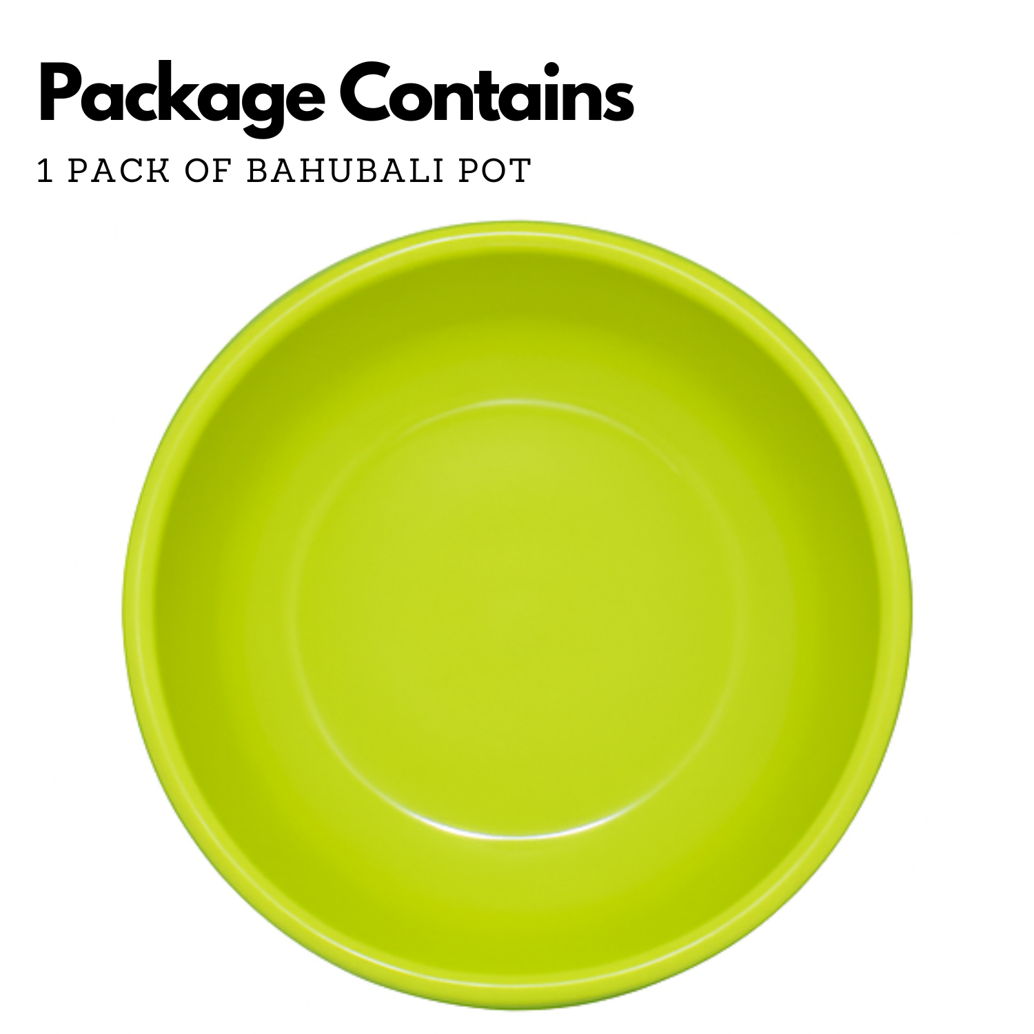 Bahubali Round Pot  For Tabletop | Office | Indoor Garden | Home& Garden