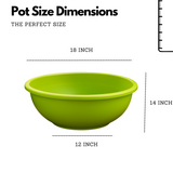 Bahubali Round Pot  For Tabletop | Office | Indoor Garden | Home& Garden