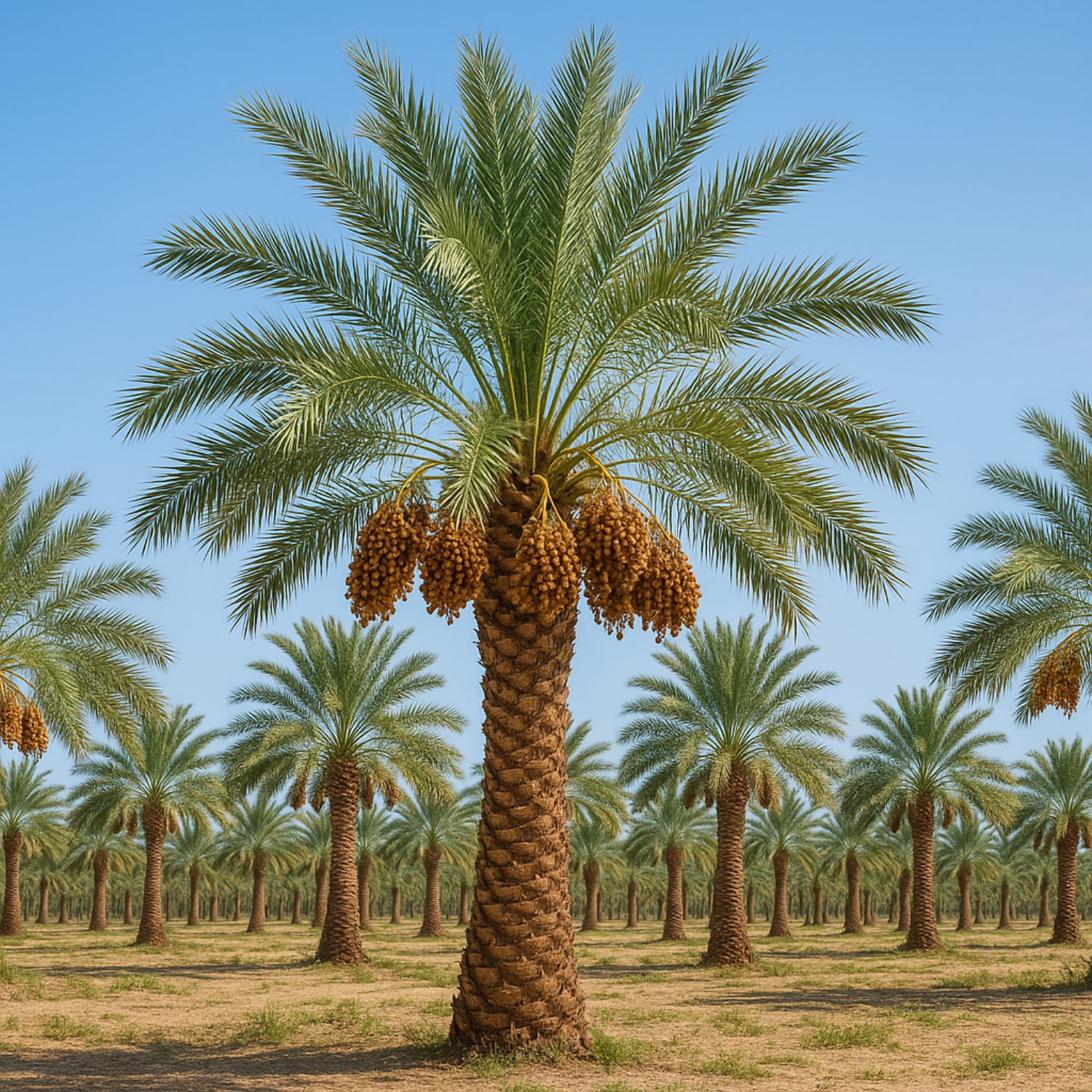 Dates Palm(Phoenix dactylifera) Live Plant (Home & Garden)