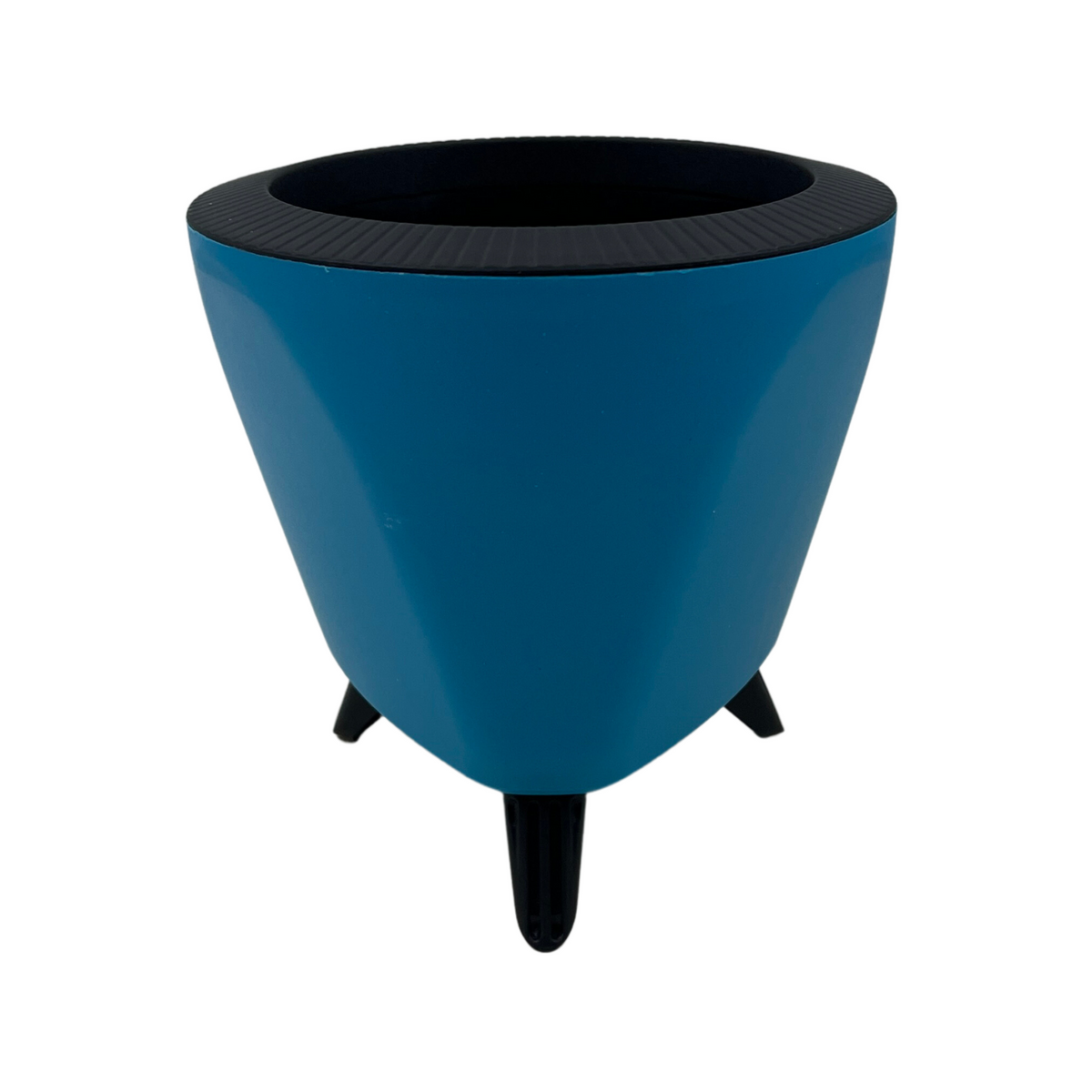 Lagos 13cm Round Plastic Pot for Home & Garden Decor
