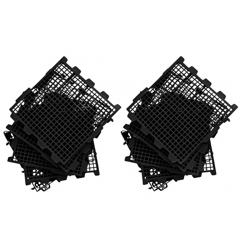 Interlocking Outdoor Flooring Tiles, Mats for Floor, Patio, Balcony, Kitchen,Terrace,Yard (30CM|1FT)