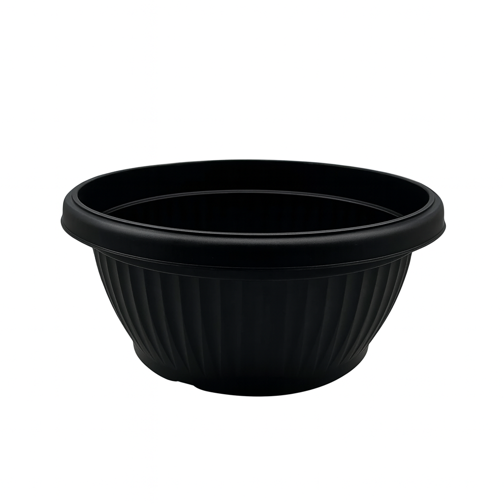 Hug A Plant Bello Bowl Planter 30cm Round Plastic Pot For Home & Garden