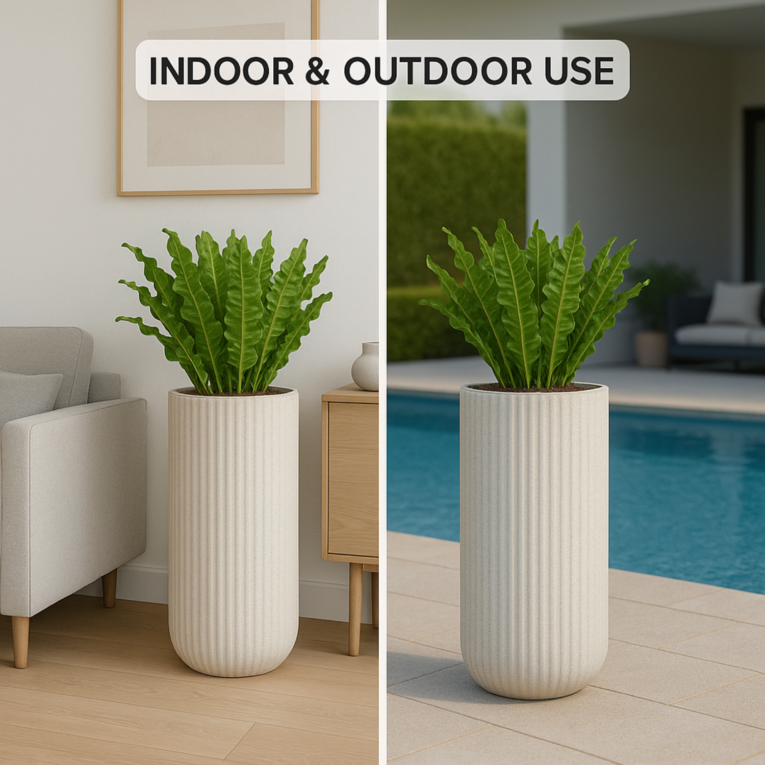 Tokyo Rotomolded pots  for Home & Garden (Pack of 1)