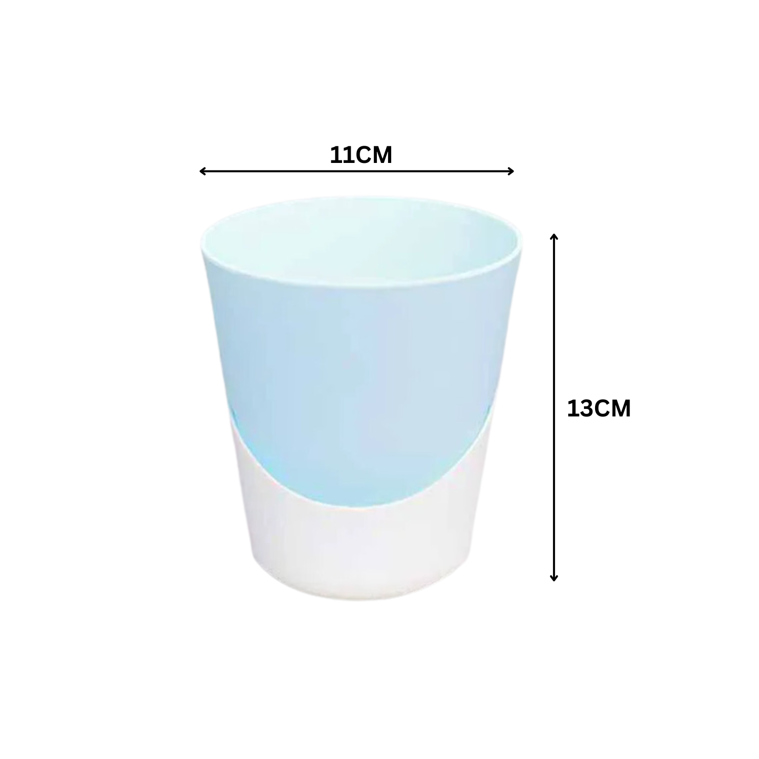 Atlantis Self-watering Plastic Pot for Home & Garden Decor