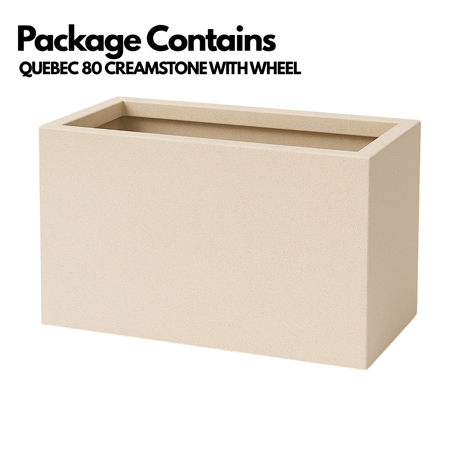 Quebec Rotomolded Pots  for Home & Garden (Pack of 1)