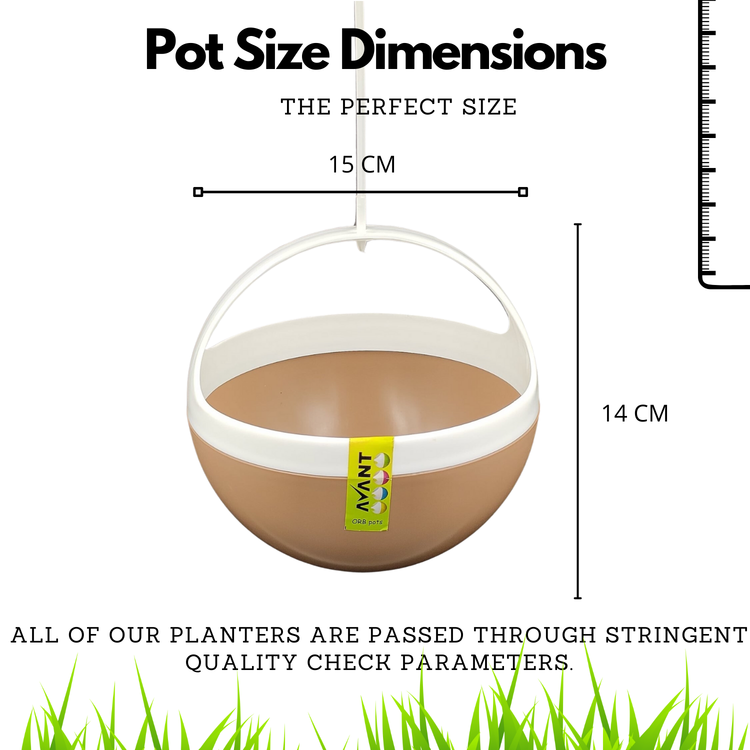 Hug A Plant | Saturn Pot for Home & Garden