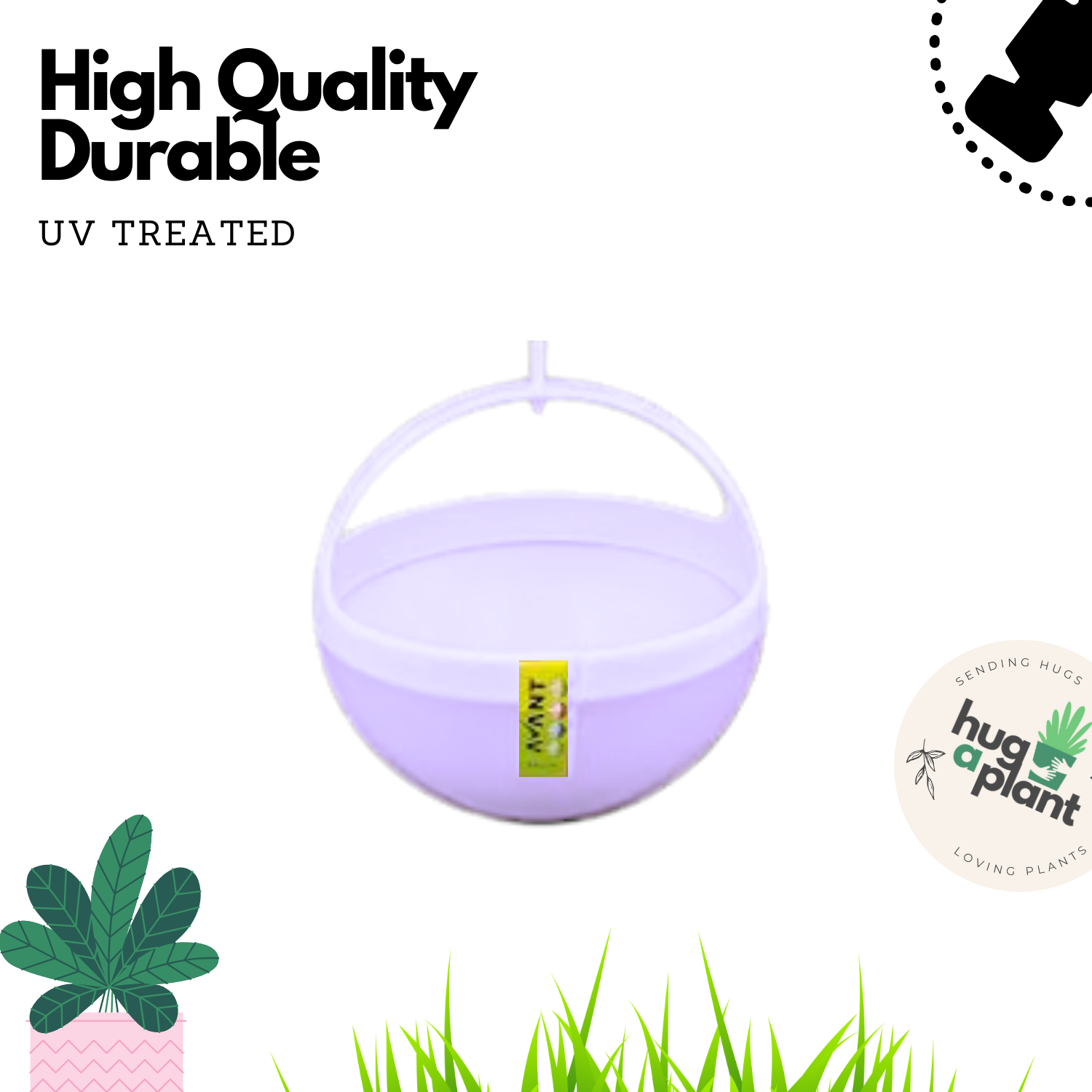 Hug A Plant | ORB Duo Pot for Home & Garden