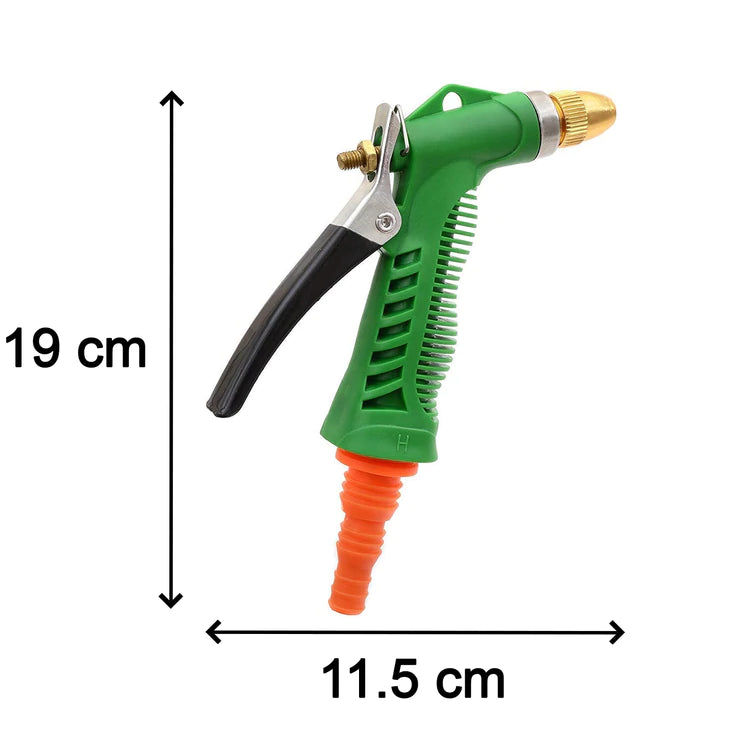 SPRAY GUN FOR WATERING AND SPRINKLING PURPOSES OVER PLANTS AND TREES IN PARKS AND TYPES OF GARDEN PLACES ETC