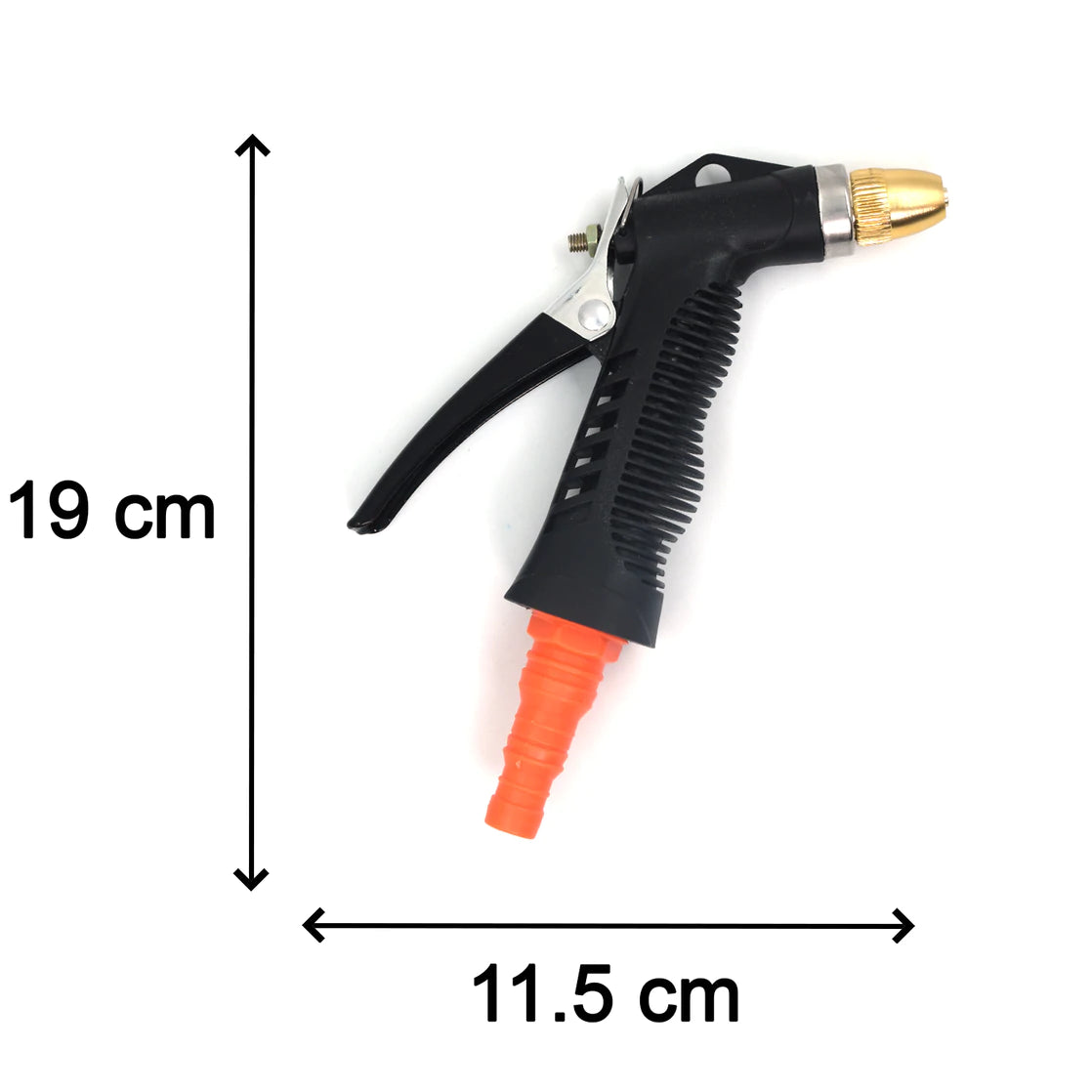 GARDEN HOSE NOZZLE WATER SPRAY GUN CONNECTOR TAP ADAPTOR
