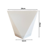 Hug A Plant | Octo Plastic Pot for Home & Garden (24CM|9.5 INCH)