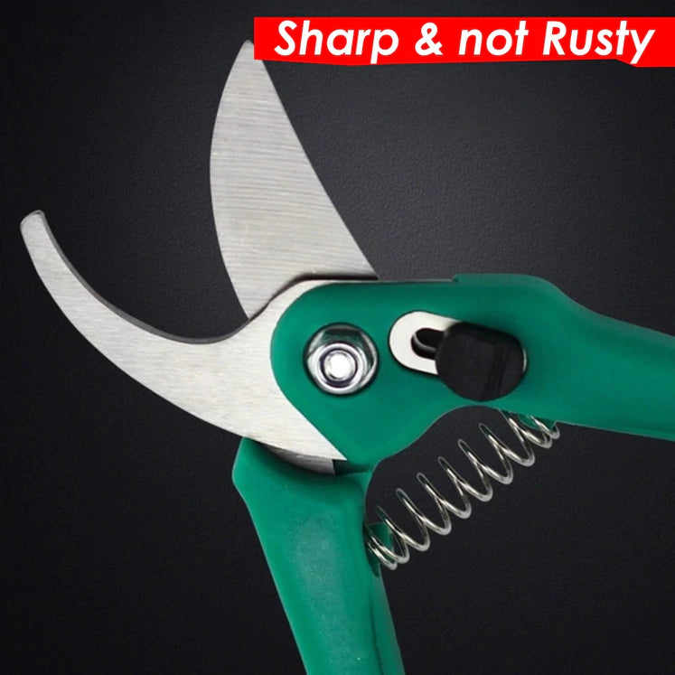 FLOWER CUTTER PROFESSIONAL PRUNING SHEARS EFFORT LESS GARDEN CLIPPER WITH SHARP BLADE
