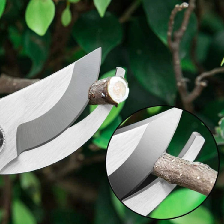 FLOWER CUTTER PROFESSIONAL PRUNING SHEARS EFFORT LESS GARDEN CLIPPER WITH SHARP BLADE