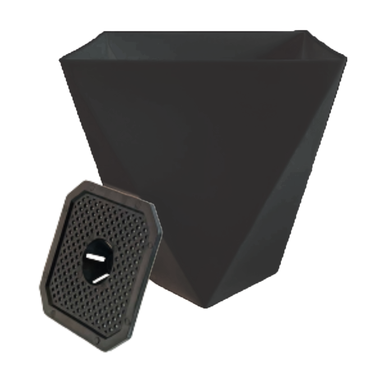 Hug A Plant | Octo Plastic Pot for Home & Garden (24CM|9.5 INCH)