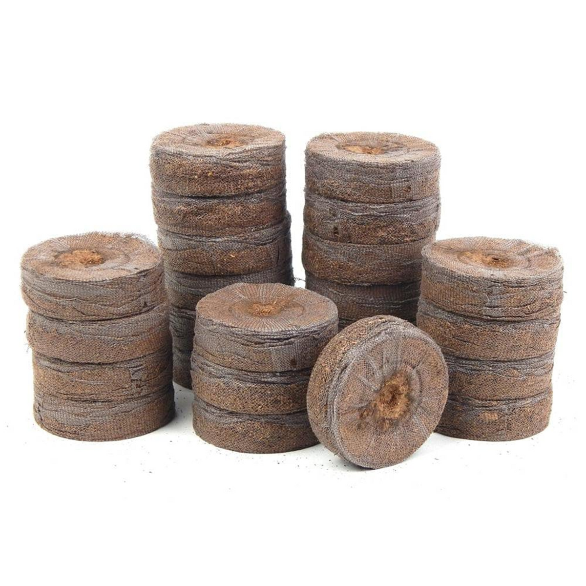Jiffy Bag Coir Seed Germination Kit 42mm Large Pellets - Seeds Starting - Jiffy Bag Helps to Grow Seedlings | 50mm (After Expansion)