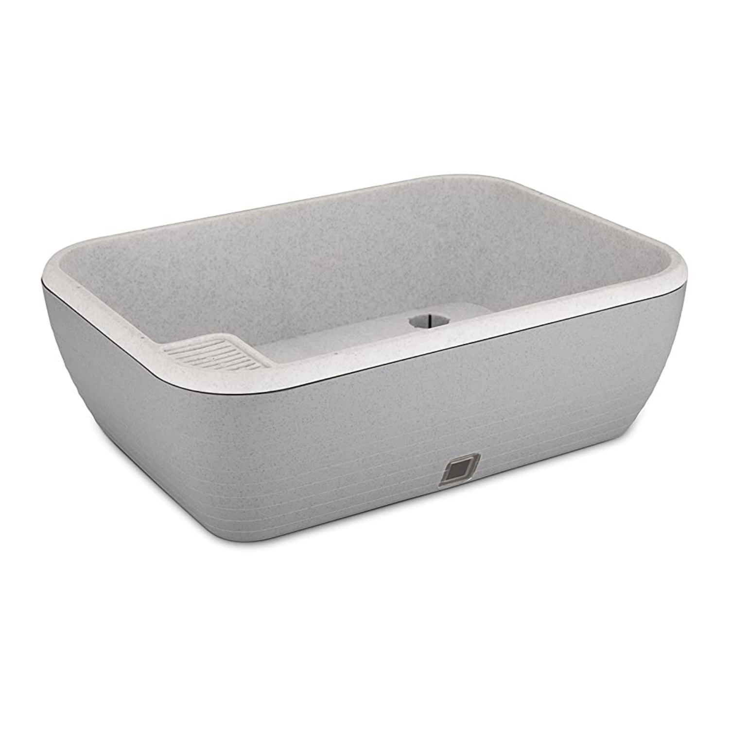 Contessa Rectangle Pot for Outdoor Indoor with Self-Watering System/Flower Pot (Home & Garden)