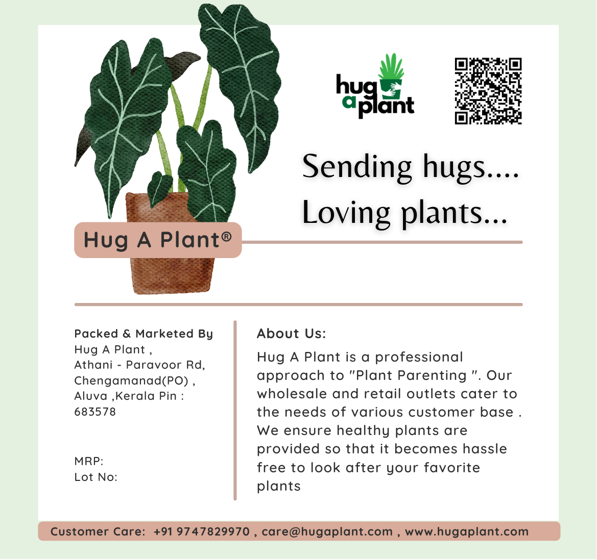 Hug A Plant Coco Husk Chips