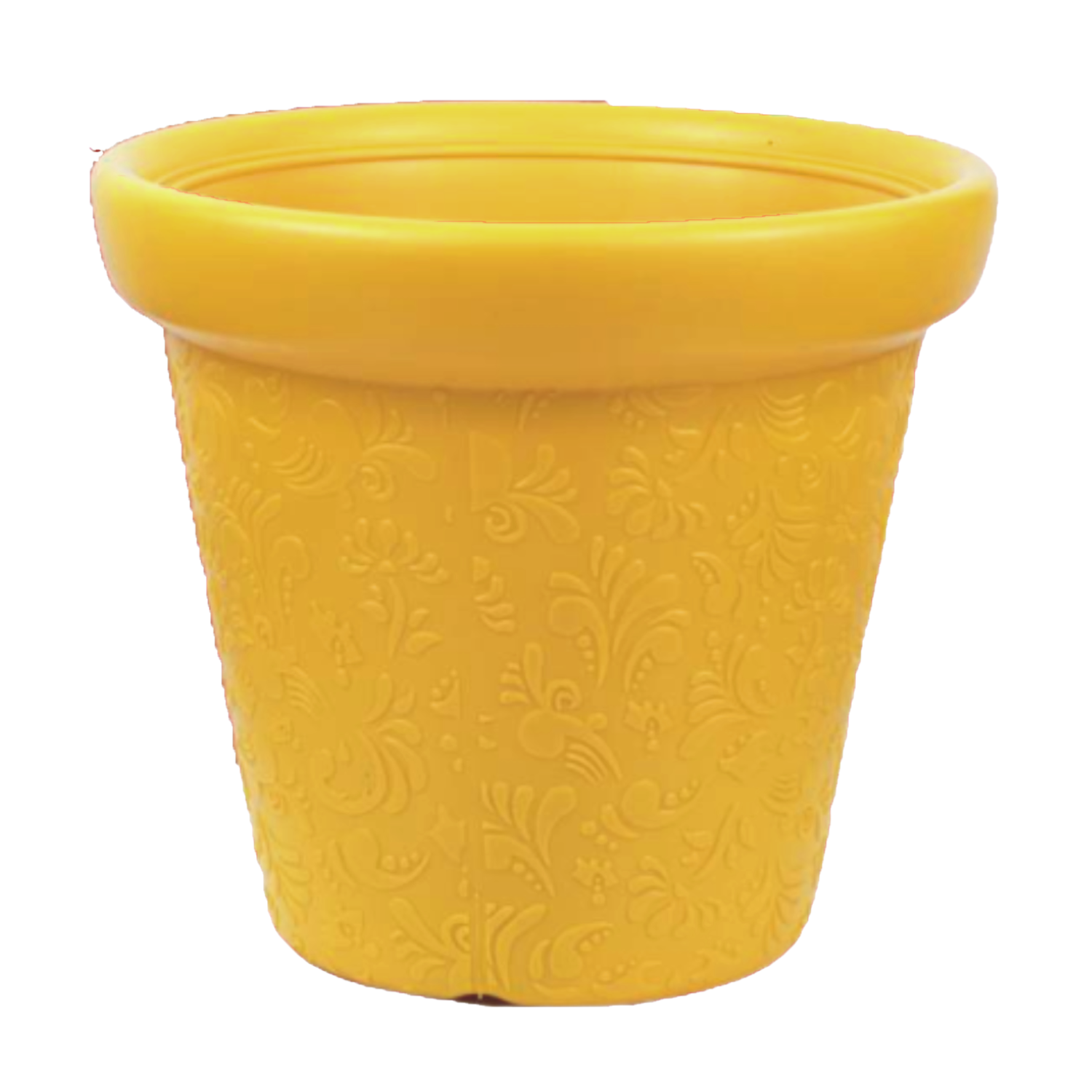 Designer Round Plastic Pot for Home & Garden (30CM|12 INCH)