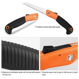 FOLDING SAW(180 MM) FOR TRIMMING, PRUNING, CAMPING. SHRUBS AND WOOD