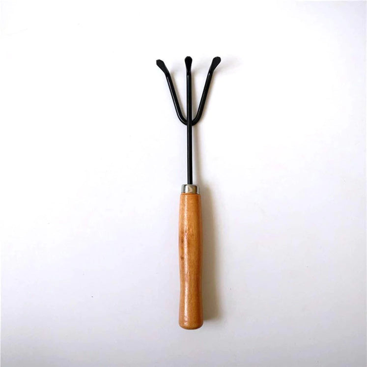 HAND CULTIVATOR (STEEL, BLACK)
