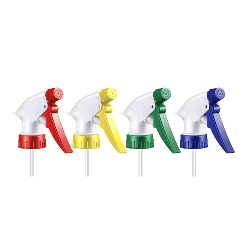 TRIGGER SPRAYER BOTTLE REPLACEMENT NOZZLE PLASTIC SPRAY BOTTLE HEAD WITH PIPE (1PC)