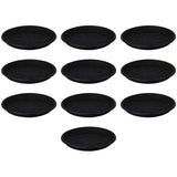 Hug A Plant|UV Treated Round Bottom Tray Suitable for 10 inch Round Plastic Pot|Heavy Duty Highly Durable Tray for Indoor Home & Garden Decor (25CM|10INCH)