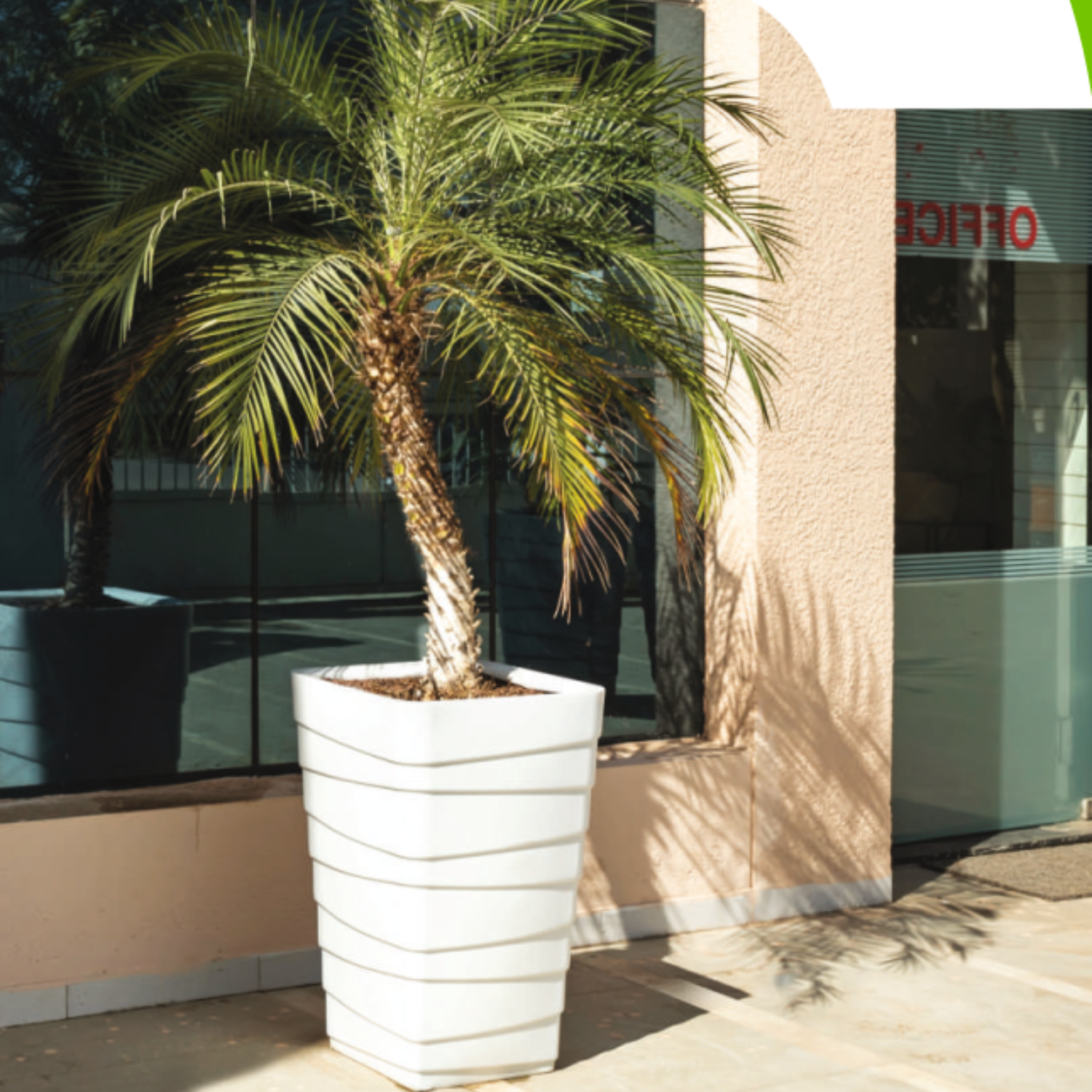 Hug A Plant | B Zigzag Rotomolded Pot For Home & Garden