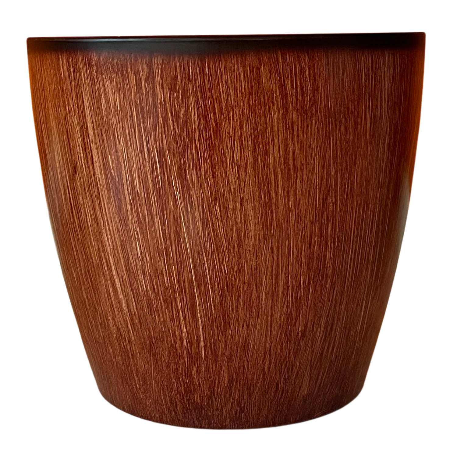 Hug A Plant | Valencia 40cm Round Plastic Pot with Wheels for Home & Garden (40CM | 15.7 INCH, Pack of 1)