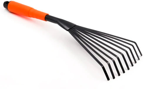 TEETH RAKE GARBAGE CLEAN UP FORK DIGGER EXCAVATOR FOR GARDENS AND PLANTING