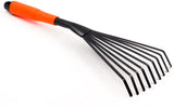 TEETH RAKE GARBAGE CLEAN UP FORK DIGGER EXCAVATOR FOR GARDENS AND PLANTING
