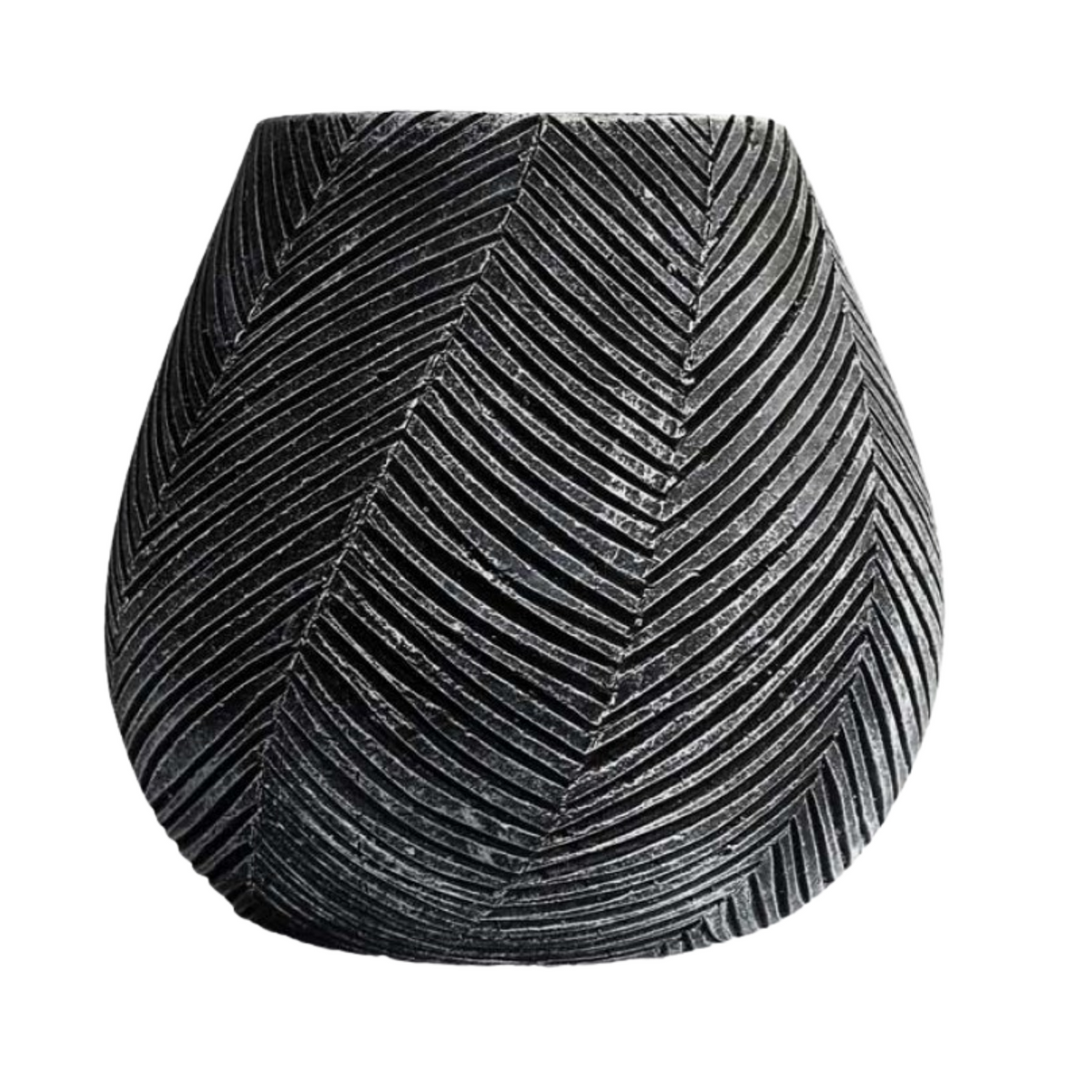 Zigzag Rock Terracotta Planter