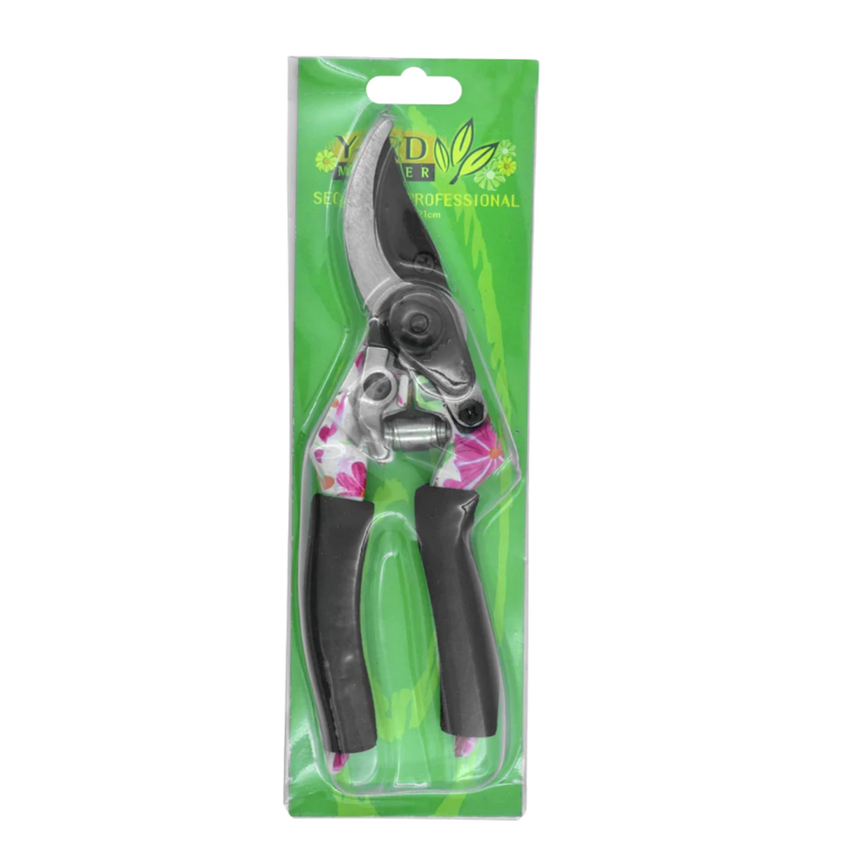 GARDEN SHARP CUTTER PRUNERS SCISSOR WITH GRIP-HANDLE