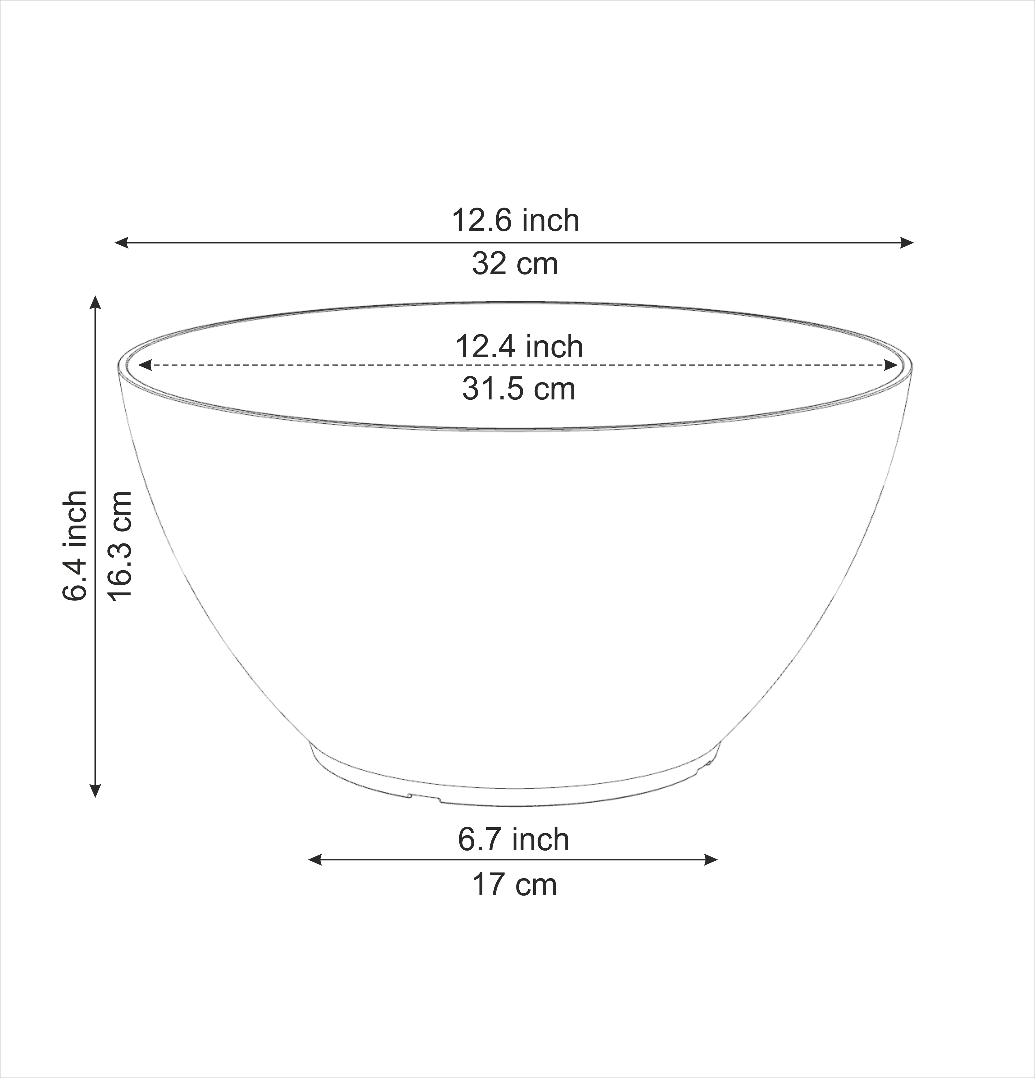 Ara 32 Plastic Pot With Smart Tray